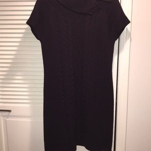 Dress barn cowl next knit sweat dress
